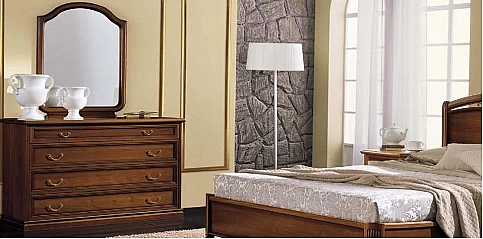 Καθρέφτης ς NOSTALGIA καρυδί φινίρισμα (NOST3)