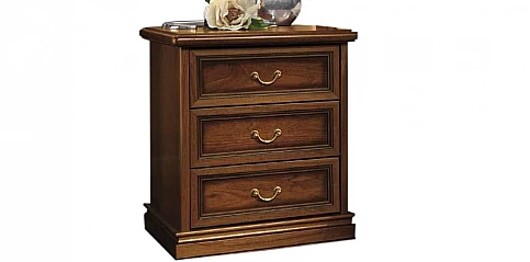 Κομοδίνο Ιταλίας NOSTALGIA με 3 συρτάρια (NOST)