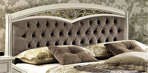 Κρεβάτι διπλό με αποθήκευση και καπιτονέ κεφαλάρι NOSTALGIA (NOS1)