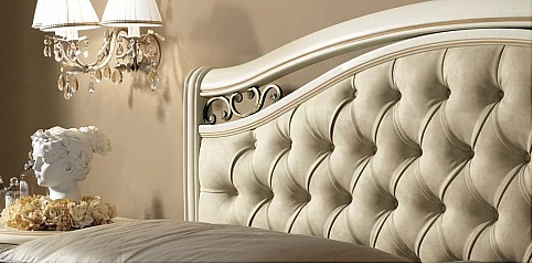 Κρεβάτι διπλό με αποθήκευση και καπιτονέ κεφαλάρι SIENA (SIENS1-CAPT) 