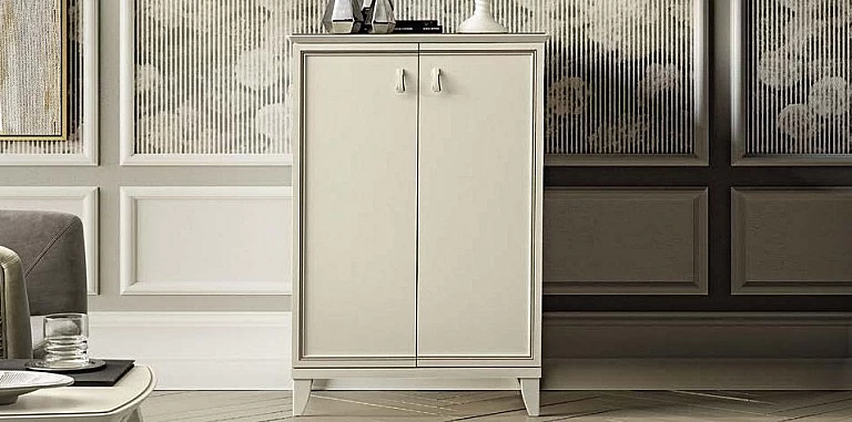 Έπιπλο μπαρ σε λευκή πατίνα Ιταλίας (GIOT) ΜΠΑΡΑΚΙ ΕΠΙΠΛΟ