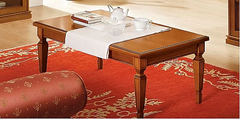 Τραπεζάκι σαλονιού Ιταλίας NOSTALGIA σε φινίρισμα καρυδιάς (NOST)