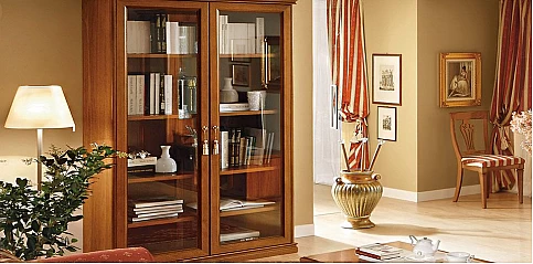 Βιβλιοθήκη Ιταλίας NOSTALGIA καρυδί (NOST)