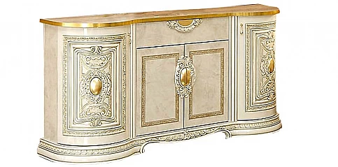 Μπουφές κλασικός τετράφυλλος LEONARDO (LEON4)