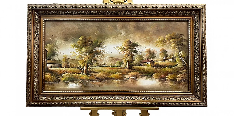 Πίνακας με κορνίζα "Τοπίο" (0003) ΠΙΝΑΚΕΣ ΖΩΓΡΑΦΙΚΗΣ