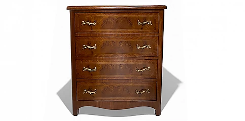 Κλασική κομότα Louis Kenz σε ρίζα (0001) Stock