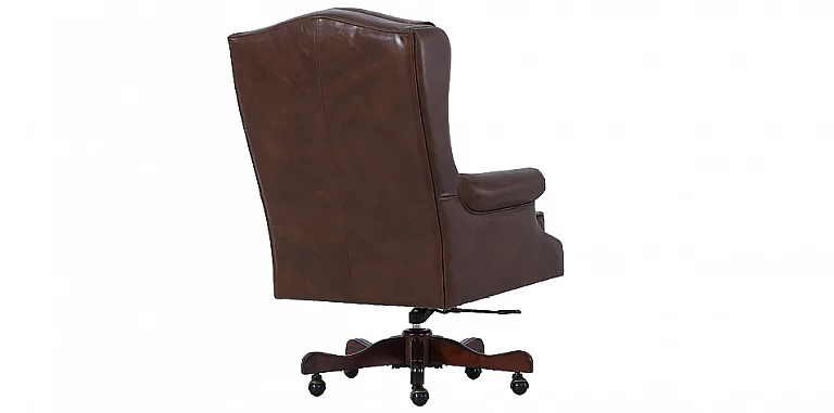 Περιστρεφόμενη δερμάτινη πολυθρόνα (43GE) ΠΟΛΥΘΡΟΝΑ ΓΡΑΦΕΙΟΥ