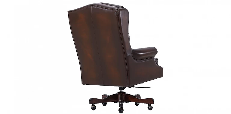 Περιστρεφόμενη δερμάτινη πολυθρόνα (43RB) ΠΟΛΥΘΡΟΝΑ ΓΡΑΦΕΙΟΥ