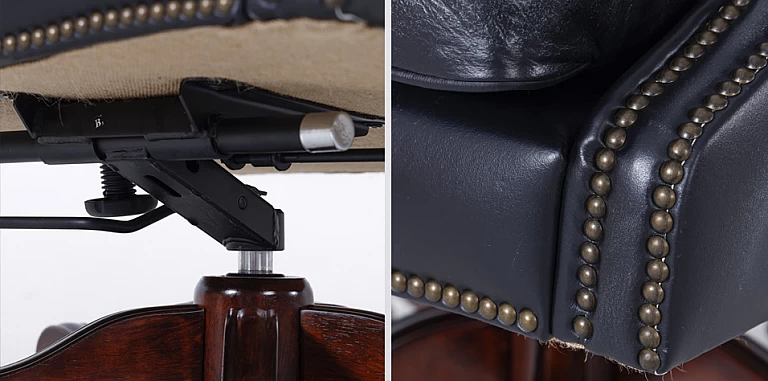 Περιστρεφόμενη δερμάτινη πολυθρόνα (43BB) ΠΟΛΥΘΡΟΝΑ ΓΡΑΦΕΙΟΥ Περιστρεφόμενη δερμάτινη πολυθρόνα (43BB) ΠΟΛΥΘΡΟΝΑ ΓΡΑΦΕΙΟΥ