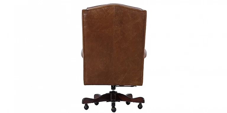 Περιστρεφόμενη δερμάτινη πολυθρόνα (43CI) ΠΟΛΥΘΡΟΝΑ ΓΡΑΦΕΙΟΥ