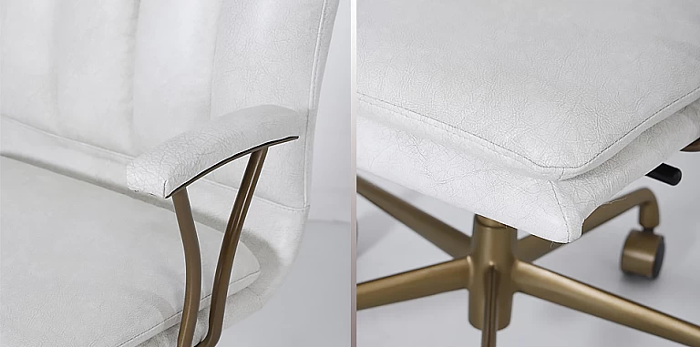 Περιστρεφόμενη δερμάτινη πολυθρόνα (03VW) ΠΟΛΥΘΡΟΝΑ ΓΡΑΦΕΙΟΥ