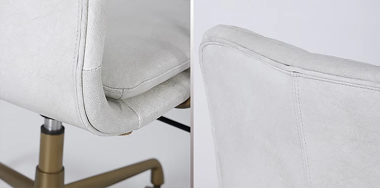 Περιστρεφόμενη δερμάτινη πολυθρόνα (03VW) ΠΟΛΥΘΡΟΝΑ ΓΡΑΦΕΙΟΥ