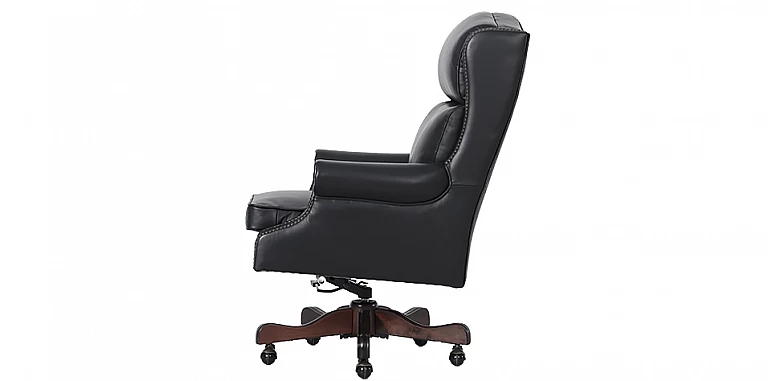 Περιστρεφόμενη δερμάτινη πολυθρόνα (43MA) ΠΟΛΥΘΡΟΝΑ ΓΡΑΦΕΙΟΥ