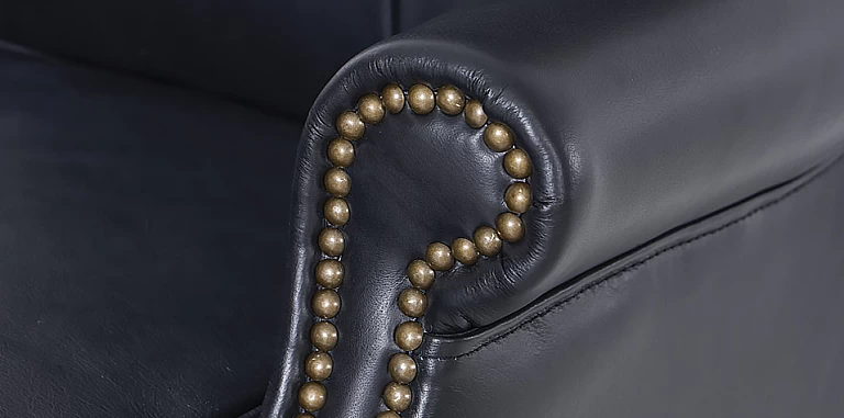 Περιστρεφόμενη δερμάτινη πολυθρόνα (43MA) ΠΟΛΥΘΡΟΝΑ ΓΡΑΦΕΙΟΥ