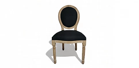 Καρέκλα τραπεζαρίας ντεκαπέ (BLACK)