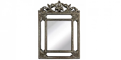 Καθρέφτης κλασικός Ιταλίας σε ασημί (8046)