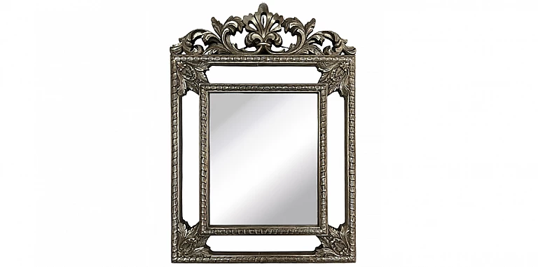 Καθρέφτης κλασικός Ιταλίας σε ασημί (8046) ΔΙΑΚΟΣΜΗΤΙΚΟΙ ΚΑΘΡΕΦΤΕΣ