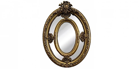 Καθρέφτης κλασικός οβάλ (0001)