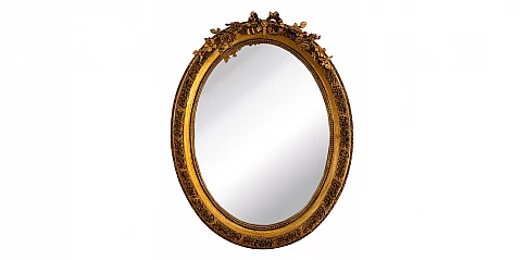 Καθρέφτης κλασικός οβάλ (0002B)