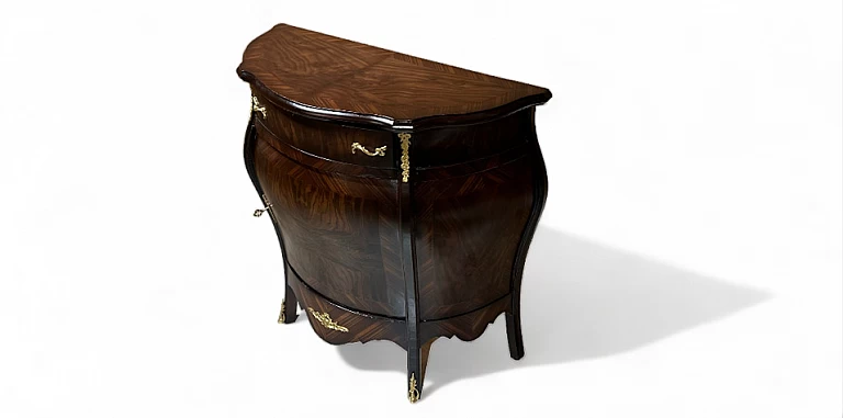 Μπαγιού μπομπέ σε μασίφ ρίζα ελιάς (0001) ΜΠΑΓΙΟΥ Louis XV Μπαγιού μπομπέ σε μασίφ ρίζα ελιάς (0001) ΜΠΑΓΙΟΥ Louis XV