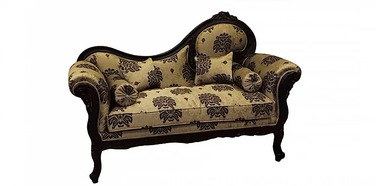 Κλασικό ανάκλινδρο Λουί Κένζ (0001M)-ΠΟΛΥΘΡΟΝΕΣ ΚΛΑΣΙΚΕΣ LOUIS XV