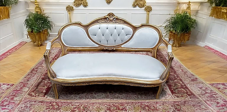 Love seat καναπεδάκι εποχής (X018) ΚΑΝΑΠΕΣ ΤΡΙΘΕΣΙΟΣ