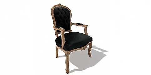 Λουϊ Κένζ πολυθρόνα κλασική σε Γαλλικό στυλ (M001)