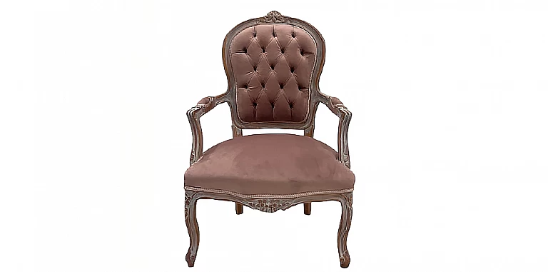 Πολυθρόνα κλασική σε Γαλλικό στυλ (KD023R) ΠΟΛΥΘΡΟΝΕΣ ΚΛΑΣΙΚΕΣ LOUIS XV