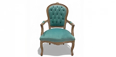 Λουϊ Κένζ πολυθρόνα κλασική σε Γαλλικό στυλ (V001)