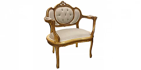 Πολυθρονάκι κλασικό σε Γαλλικό στυλ (X018) 