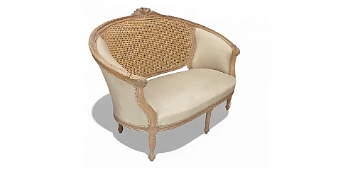 Διθέσιος καναπές ντεκαπέ σε στυλ Λουί Κένζ (0001)