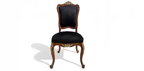 Λουί Κένζ καρέκλα  με ψηλή πλάτη σε Γαλλικό στυλ (001M)