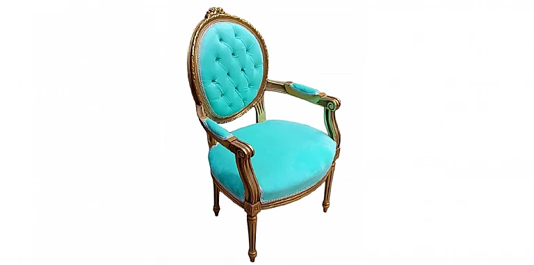 Πολυθρόνα κλασική σε Γαλλικό στυλ (X27V) ΠΟΛΥΘΡΟΝΕΣ ΚΛΑΣΙΚΕΣ LOUIS XV