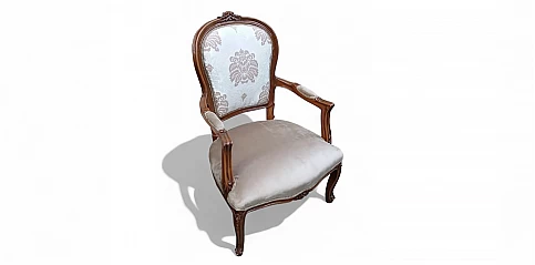 Λουϊ Κένζ πολυθρόνα κλασική σε Γαλλικό στυλ (KBEG)