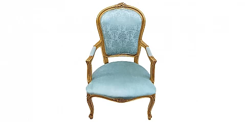 Λουϊ Κένζ πολυθρόνα κλασική σε Γαλλικό στυλ (XRIST)