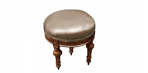 Στρογγυλό σκαμπό πολυτελές (X2EK)