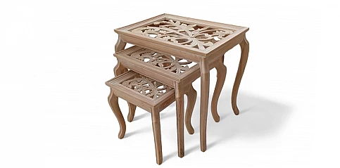 Ζιγκόν τραπεζάκια (0013) 3τμχ