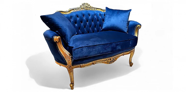Μπαρόκ καναπεδάκι εποχής LOVE SEAT (0001) ΚΑΝΑΠΕΣ ΤΡΙΘΕΣΙΟΣ