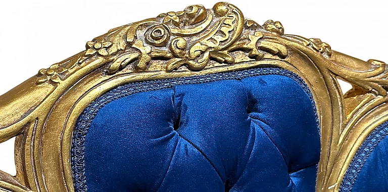 Μπαρόκ καναπεδάκι εποχής LOVE SEAT (0003) ΚΑΝΑΠΕΣ ΤΡΙΘΕΣΙΟΣ