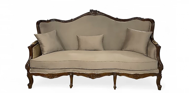 Κλασικός καναπές στυλ Λουί Κένζ (K010)- ΣΑΛΟΝΑΚΙ Louis XV