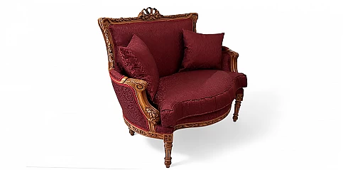 Καναπές Louis Quinze Διθέσιος σε Μπαρόκ Στυλ (K019)