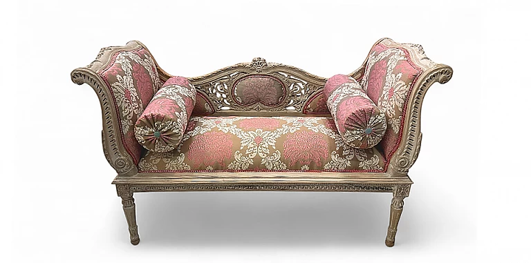 Κλασικό ανάκλινδρο Λουί Κένζ (0001C)-ΠΟΛΥΘΡΟΝΕΣ ΚΛΑΣΙΚΕΣ LOUIS XV