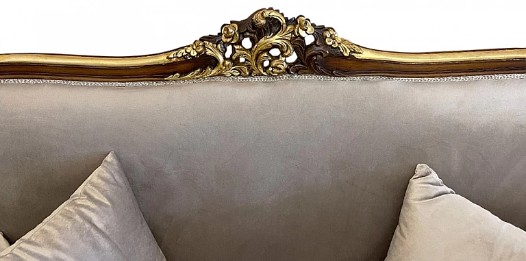 Κλασικός καναπές στυλ Λουί Κένζ (3026)- ΣΑΛΟΝΑΚΙ Louis XV