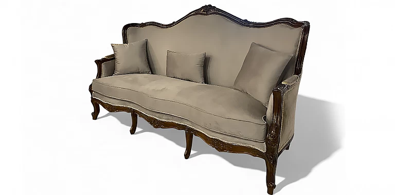 Κλασικός καναπές στυλ Λουί Κένζ (K010)- ΣΑΛΟΝΑΚΙ Louis XV