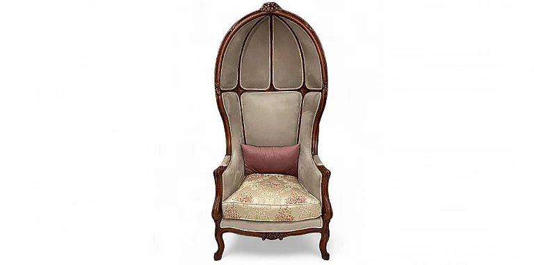 Porter Κάθισμα με Καμπύλη Πλάτη & Βελούδο (PORTER/KARYDI) -ΠΟΛΥΘΡΟΝΕΣ / ΜΠΕΡΖΕΡΕΣ