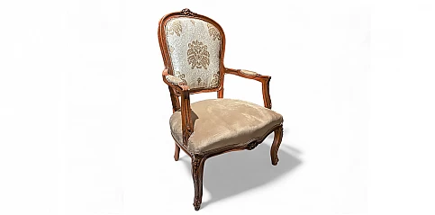 Λουϊ Κένζ πολυθρόνα κλασική σε Γαλλικό στυλ (KBEG)