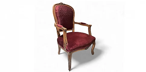 Λουϊ Κένζ πολυθρόνα κλασική σε Γαλλικό στυλ (KBORD)