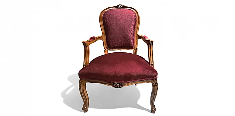 Λουϊ Κένζ πολυθρόνα κλασική σε Γαλλικό στυλ (KBORD)