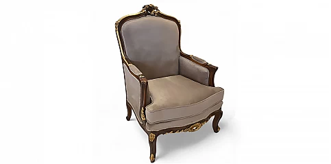 Λουϊ Κένζ πολυθρόνα κλασική σε Γαλλικό στυλ (0026)