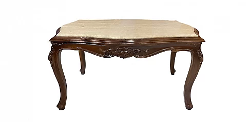 Κλασικό τραπεζάκι σαλονιού με μάρμαρο (K010)